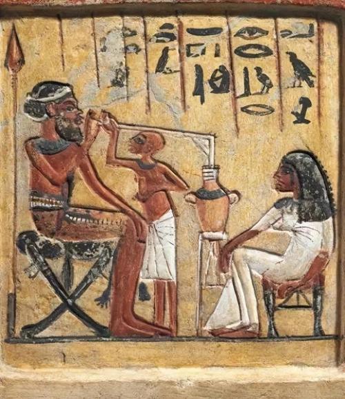 The advanced medical practice of Egypt, which West could not surpass centuries after the fall of Rome.
