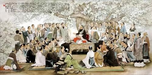 Why during Spring and Autumn and Warring States periods, 189 schools of thought evolved from 189 schools, and in end only Confucianism and Taoism survived?
