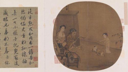 There is a "ghost painting" in Southern Song Dynasty, content of painting is rather strange, and no one has been able to comprehend its deep meaning.
