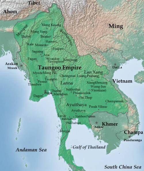 How did Ming dynasty lose 1 million square kilometers of land in Yunnan?
